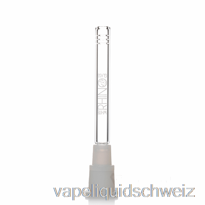 White Rhino Hybrid Downstem 5,5 Zoll Vape Liquid E-Liquid Schweiz